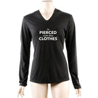 I'm Pierced Under These Clothes Tapered Long Sleeve Hoodie