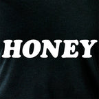 Honey Black Long Sleeve Hoodie
