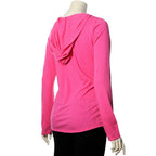 Pierced Inked & Amazing Pink Frost Tapered Long Sleeve Hoodie