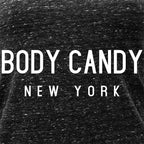 Body Candy New York Black Gray Cosmic Twist Back Tank Top