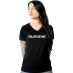 Bummer Tapered V-Neck Tee Shirt