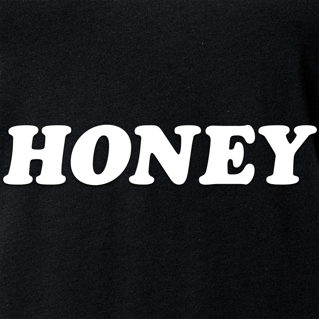 Honey Black V-Neck Tee Shirt