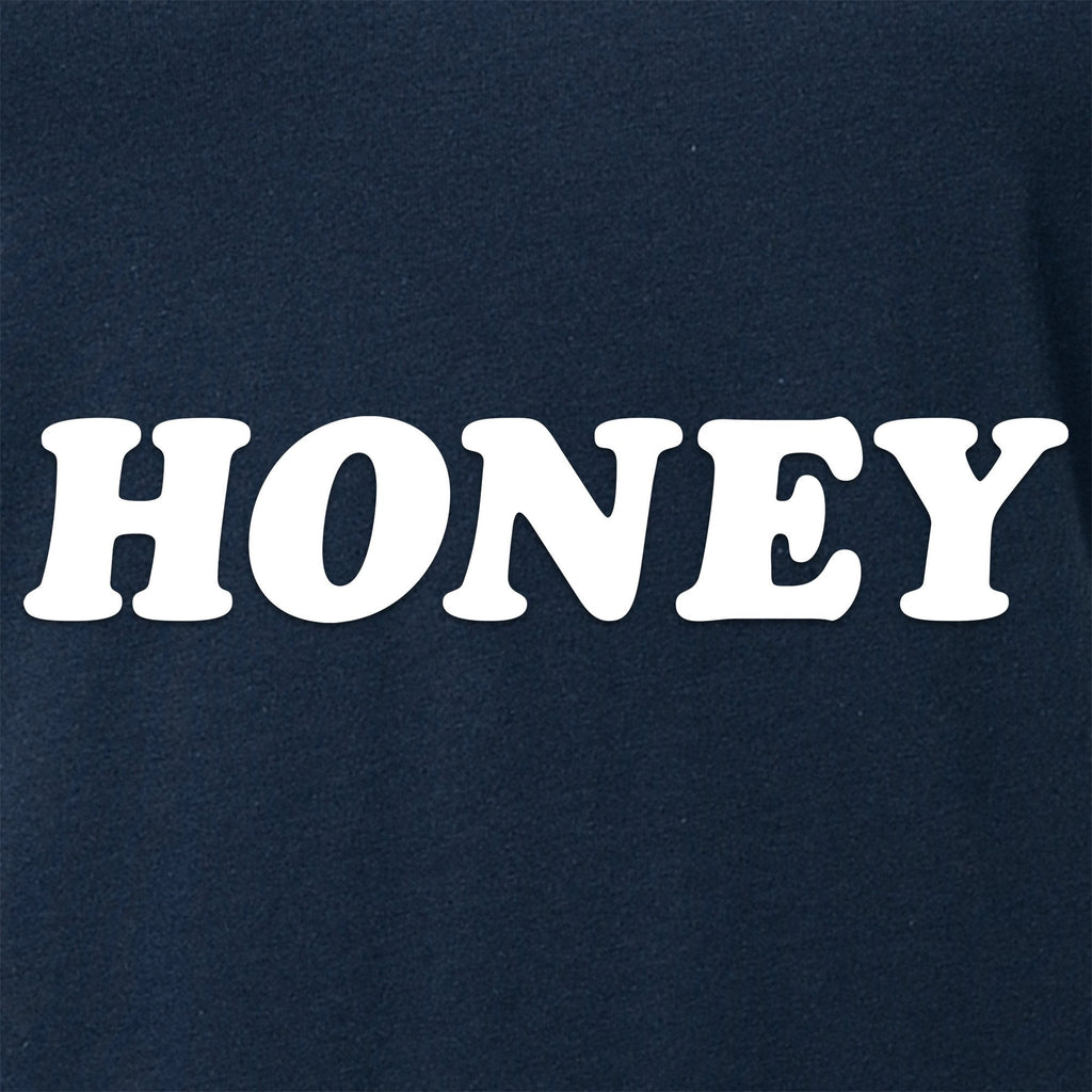 Honey Black V-Neck Tee Shirt