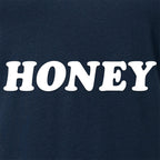 Honey Black V-Neck Tee Shirt