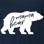 Mama Bear Tapered V-Neck Tee Shirt