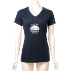 Let's Taco 'bout My Piercings Black Tapered V-Neck Tee Shirt
