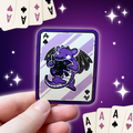 Ace Card Dragon ~ Sticker