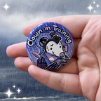 Clown in Training ~ Button