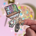 Cereal Box Puppies ~ CLEAR Sticker