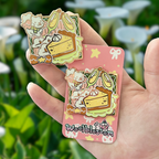 Angel Kitty Cheesecake Celebration ~ Enamel Pin