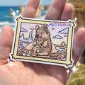 Global Getaway: the Australia Puppy! ~ Sticker