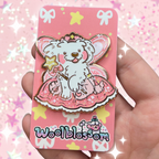 Fairy Princess Puppy ~ Glitter Enamel Pin