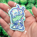 Melon Soda Float Puppy ~ Sticker