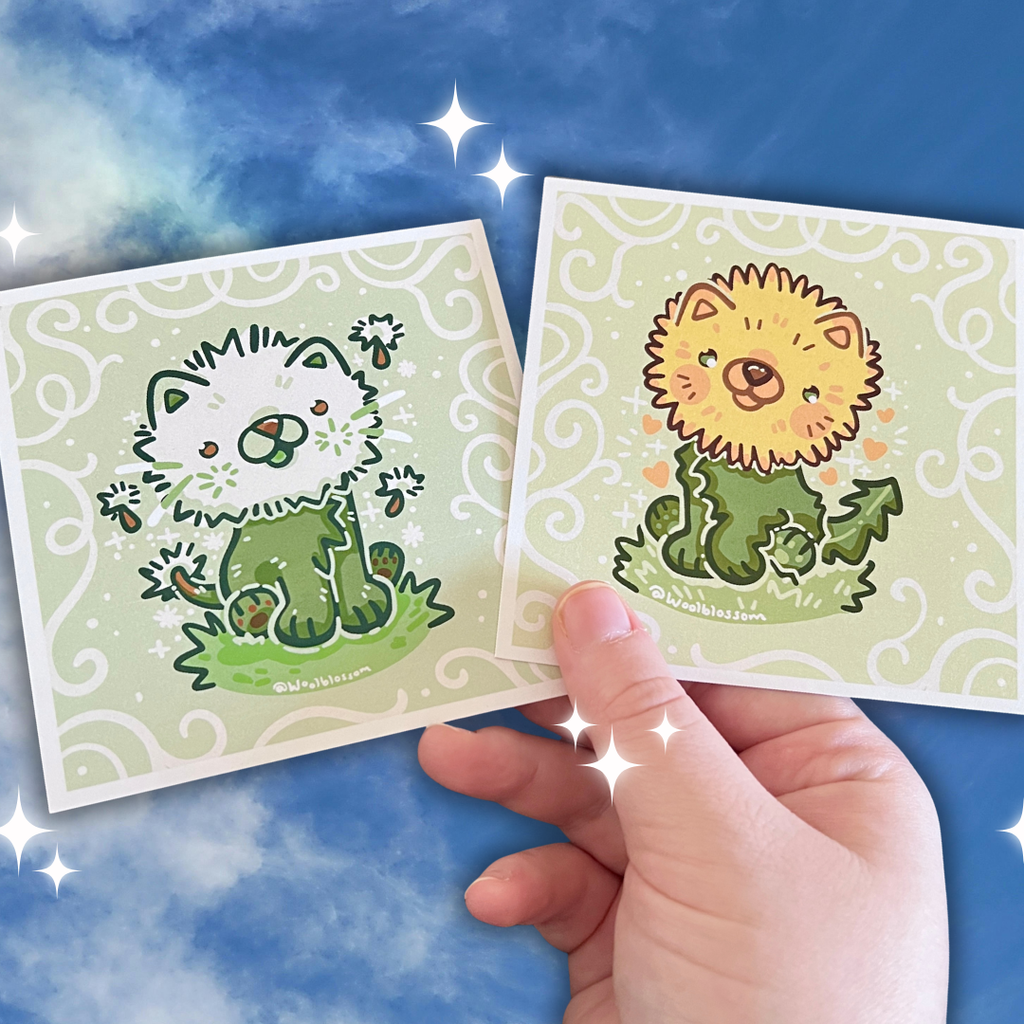 Dande-lions ~ Print Duo