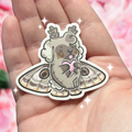 Moth Puppy ~ Sticker