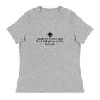 “Begin to Weave” Women’s Relaxed Fit T-Shirt – Designed by Nicole Snow