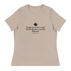 “Begin to Weave” Women’s Relaxed Fit T-Shirt – Designed by Nicole Snow