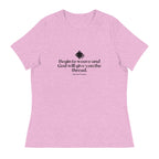“Begin to Weave” Women’s Relaxed Fit T-Shirt – Designed by Nicole Snow