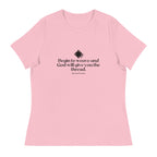 “Begin to Weave” Women’s Relaxed Fit T-Shirt – Designed by Nicole Snow