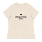 “Begin to Weave” Women’s Relaxed Fit T-Shirt – Designed by Nicole Snow