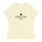“Begin to Weave” Women’s Relaxed Fit T-Shirt – Designed by Nicole Snow
