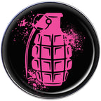 16G 1/4 Pink Grenade Tragus Cartilage Earring