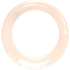 Thin Flexible Peach Silicone Tunnel Plug Set 11mm to 25mm