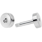 14G Steel Screw Fit Tunnel Plug Set