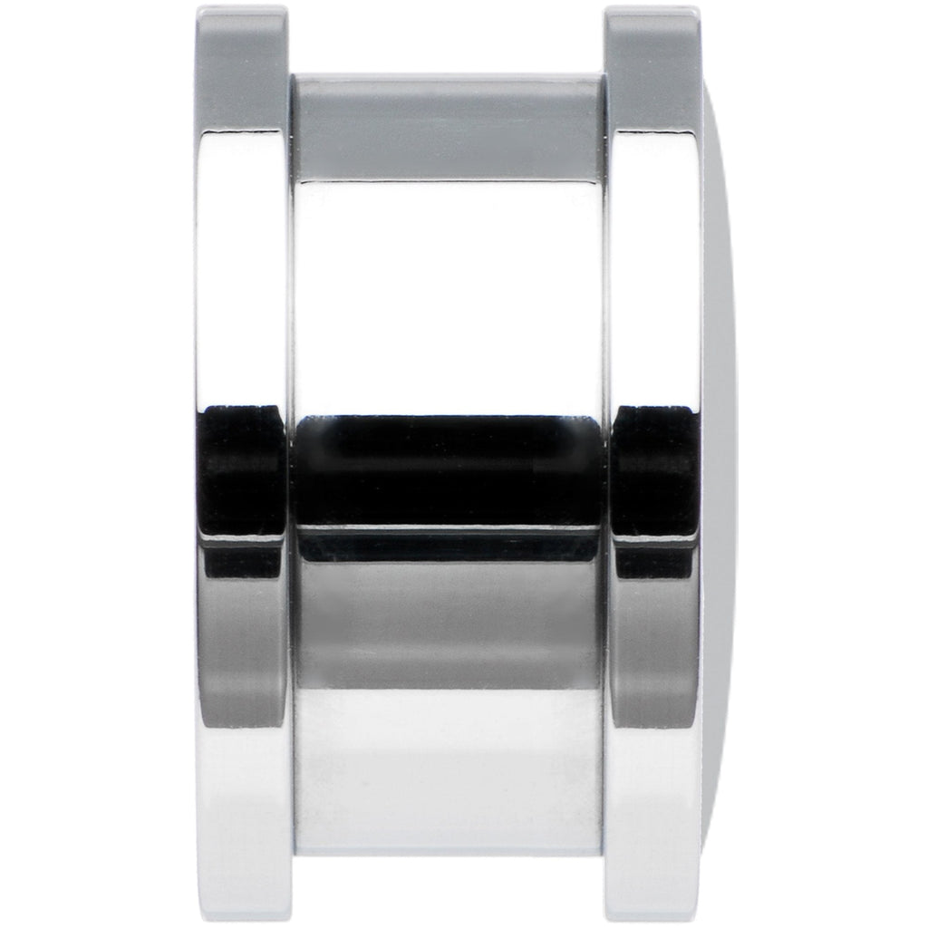 Black White Tiger Eyes Steel Screw Fit Plug Set 9/16