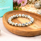 Emotional Detox - Dalmatian Jasper Bracelet