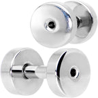 14G Steel Screw Fit Tunnel Plug Set