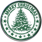 16G 1/4 Merry Christmas Tree Tragus Cartilage Earring