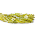 Green Serpentine Bead Plain Rectangle