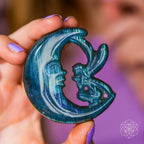 I Am Reborn - Labradorite Carving of Transformation