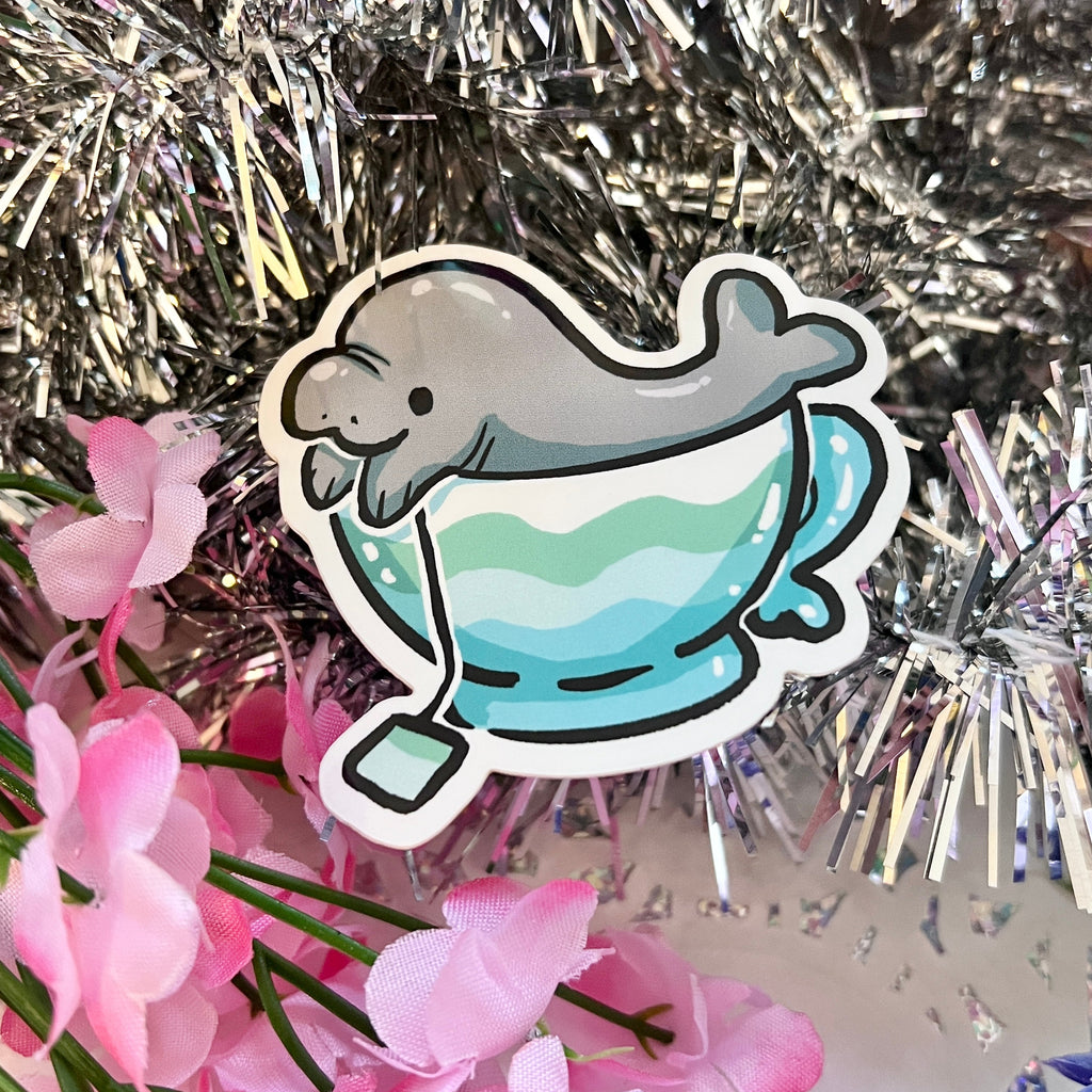 Manatee Tea :) ~ Sticker
