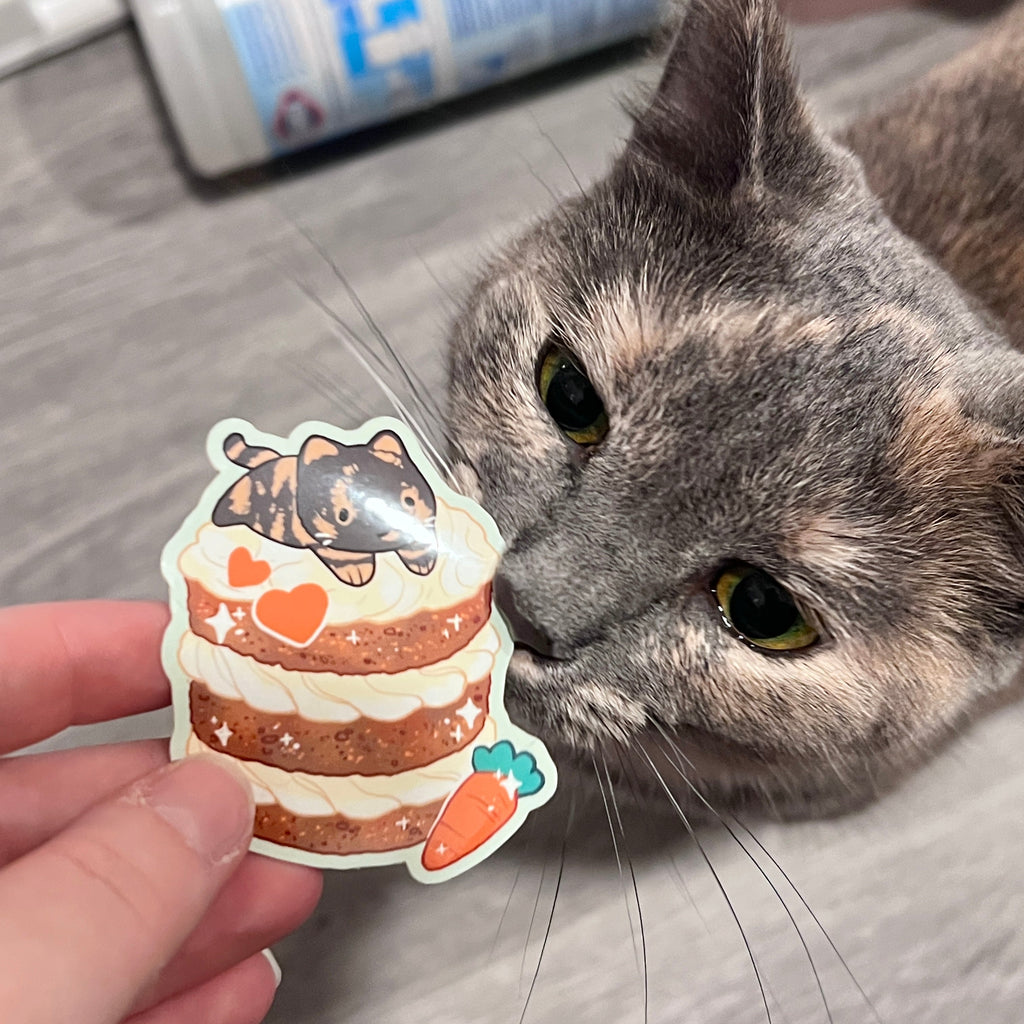 Carrot Cake Chai ~ Sticker