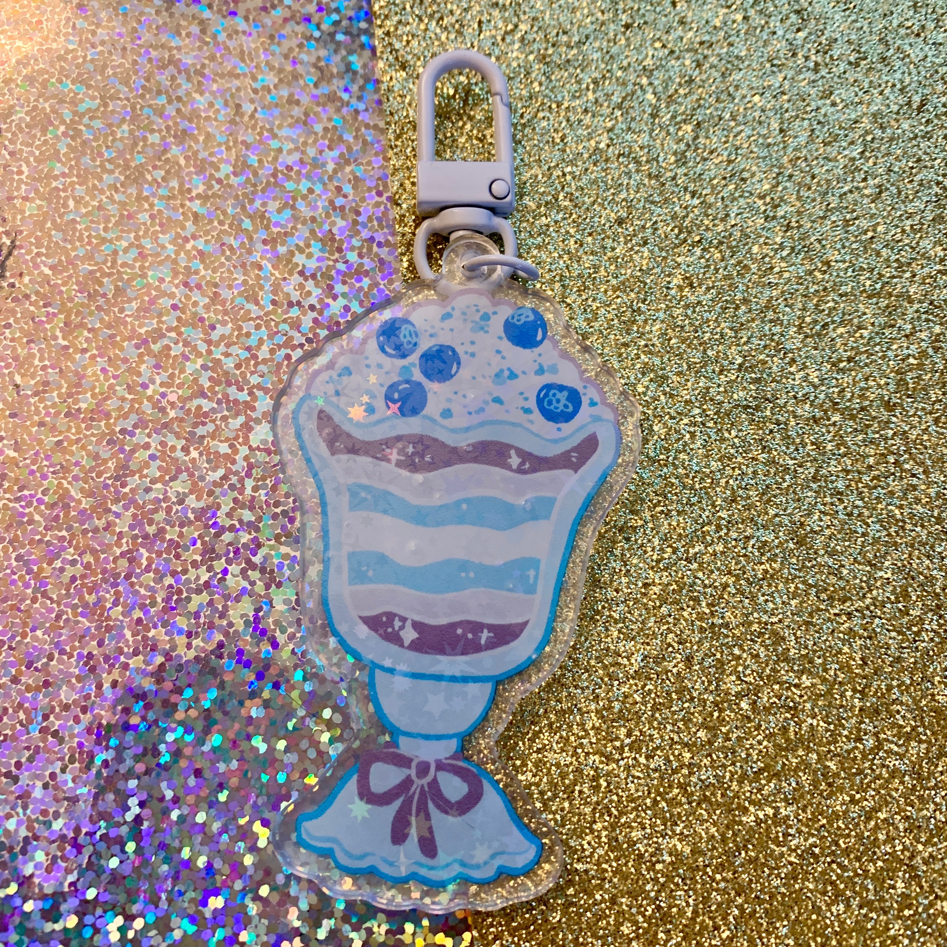 Pride Milkshake ~ HOLO Acrylic Charms