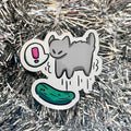 Cucumber Cat! ~ Sticker