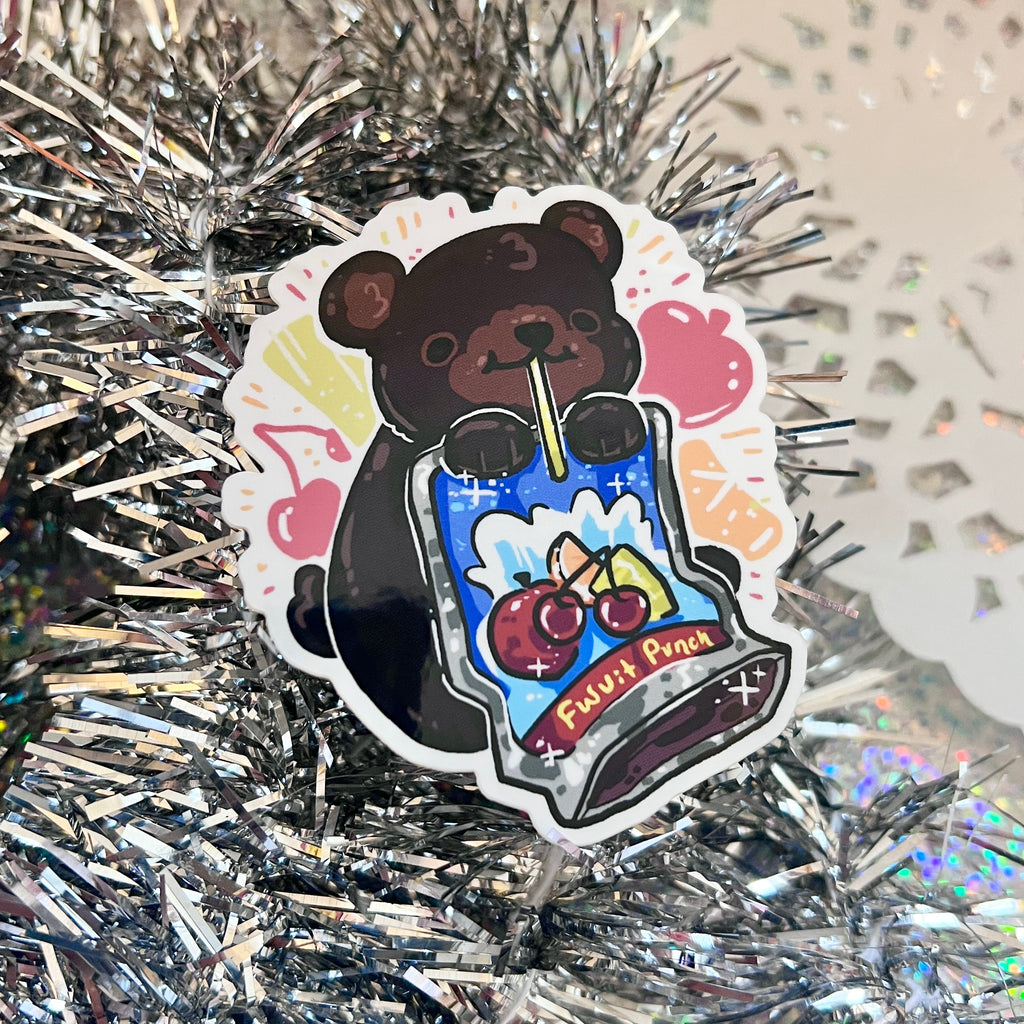 Fruit Juice Pouch Bear :3 ~ Sticker