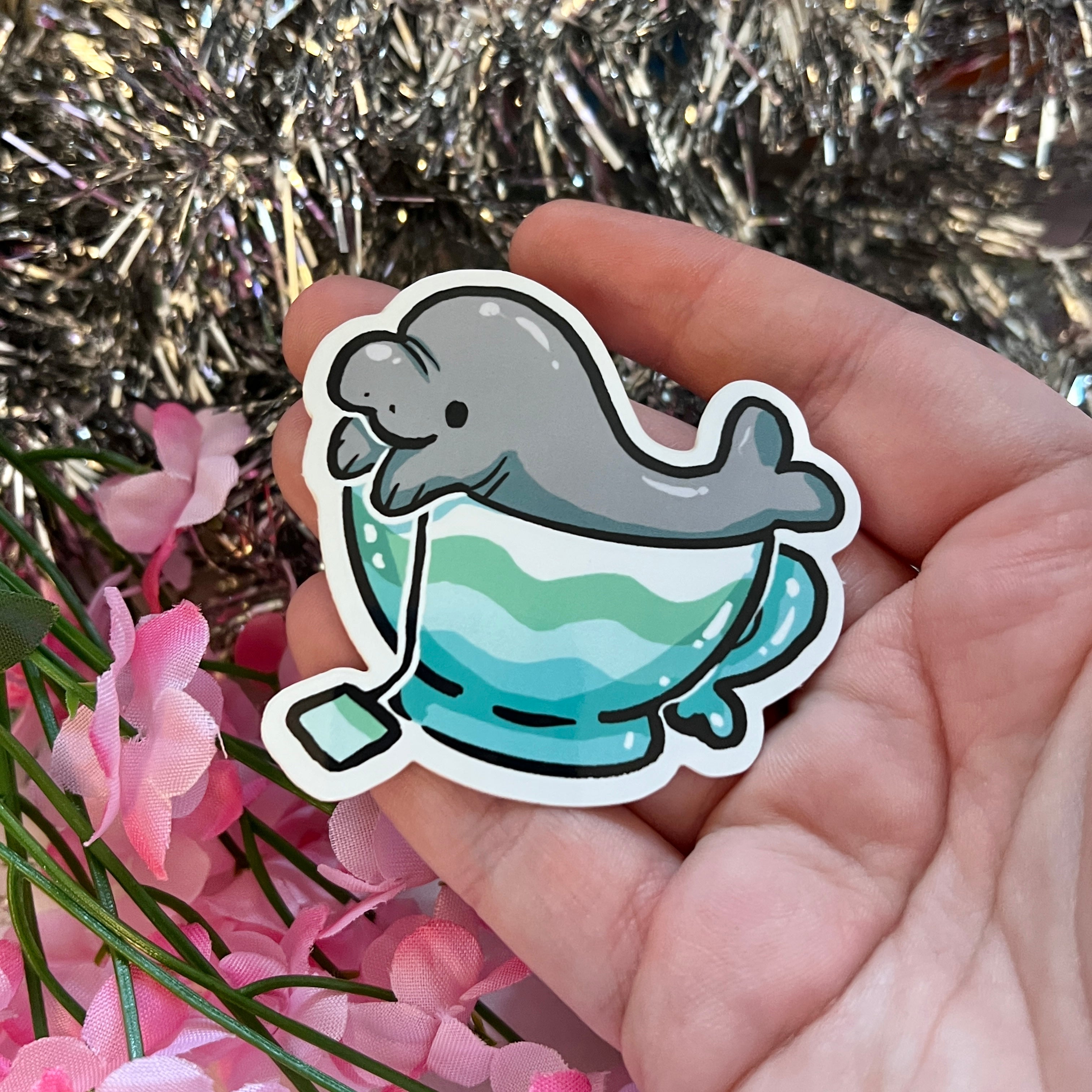 Manatee Tea :) ~ Sticker