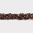 Iridescent Brown Freshwater Pearls 3-4mm Baroque