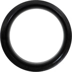 9/16 Anodized Titanium Black Double Flare Screw Fit Tunnel Set of 2