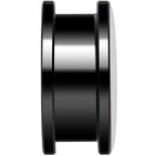 Blue Black Skull Black Anodized Screw Fit Plug Set 20mm
