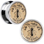 Witches Brew Fly Fricassee Halloween Plug Set  0G to 20mm