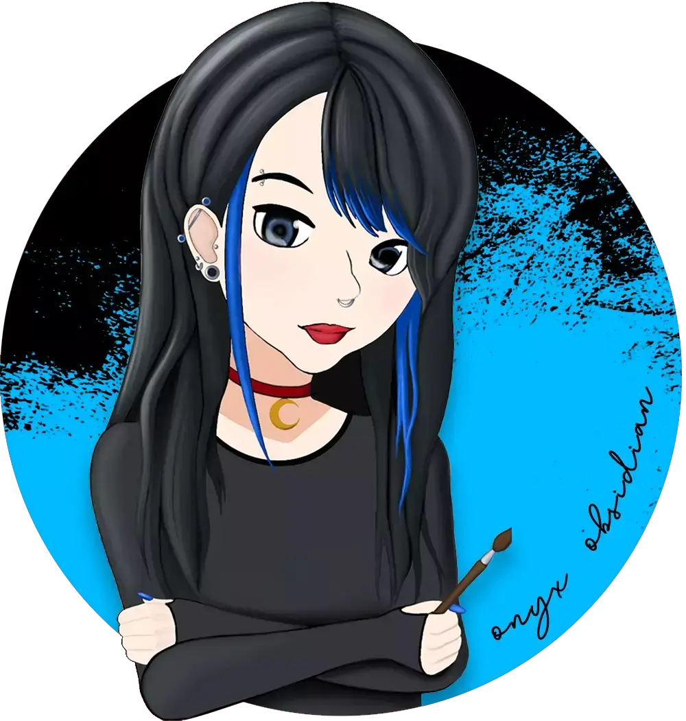 Floral Star of David Stud Earrings by Onyx O