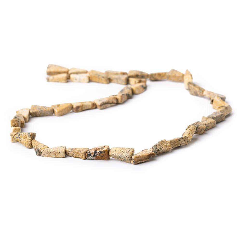 Picture Jasper Beads 6-7mm Triangles