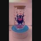 monster unapologetically weird glass