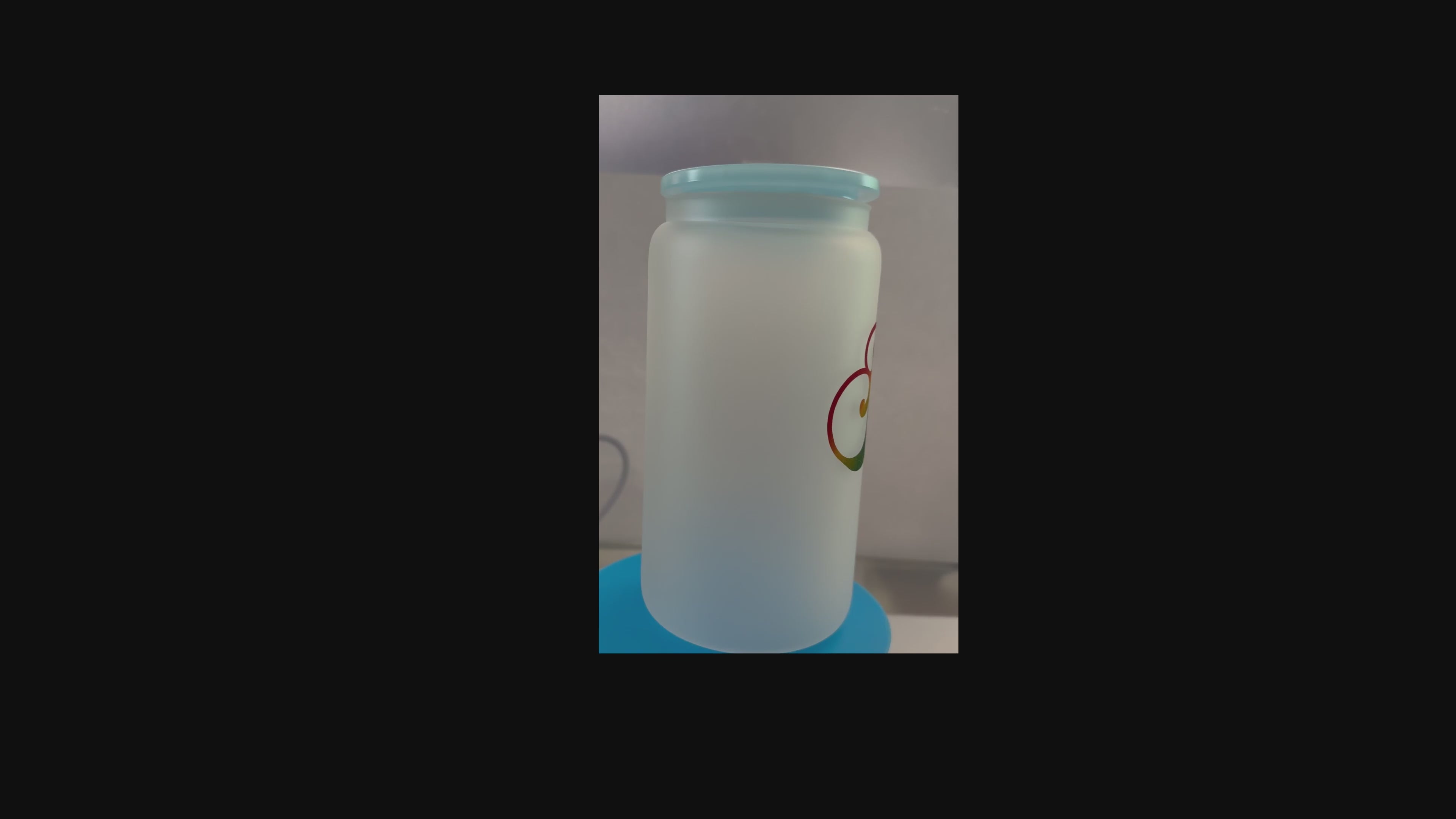 monster unapologetically weird glass (Copy)