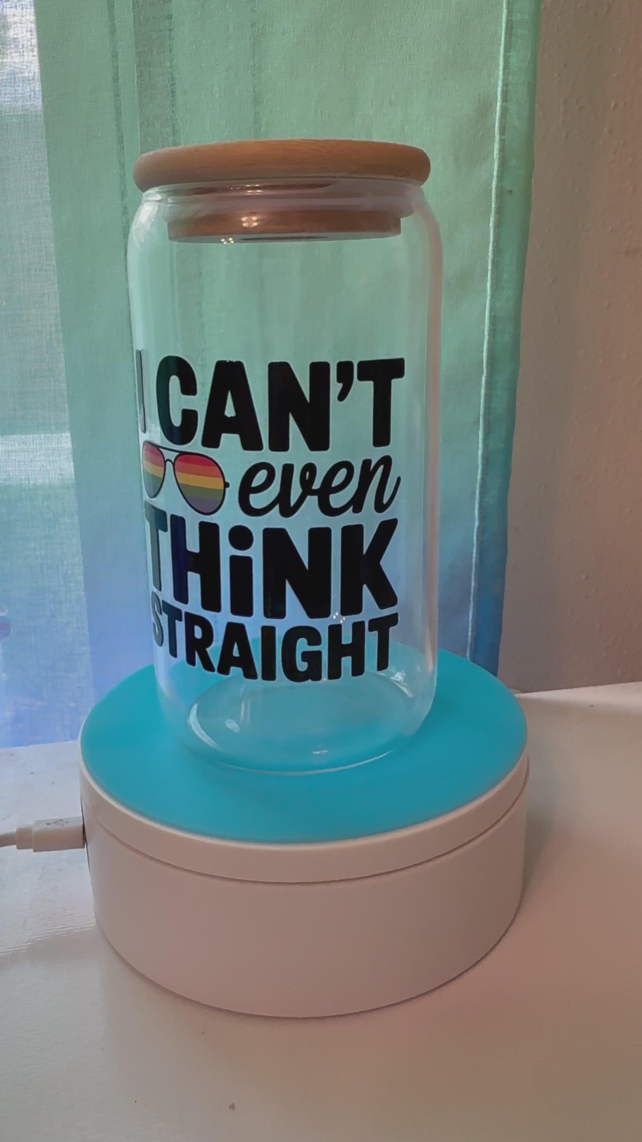 video of I can't think straight cup