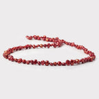 Raspberry Baroque Freshwater Pearls 15 inch 90 beads 6x4mm-4x4mm